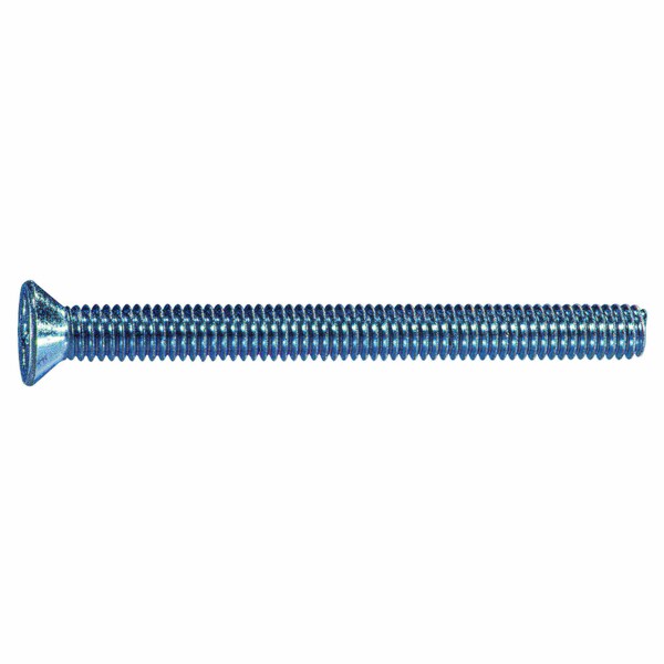 Midwest Fastener 5/16"-18 x 3-1/2 in Phillips Flat Machine Screw, Zinc Plated Steel, 25 PK 54709 - main